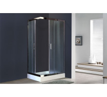 Душевой уголок Royal Bath RB HPD-C-CH 100х80 см, с матовыми стеклами