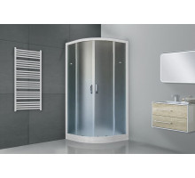 Душевой уголок Royal Bath RB HKD-C 100х100 см, с матовыми стеклами